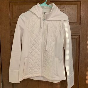 White Fila Full Zip